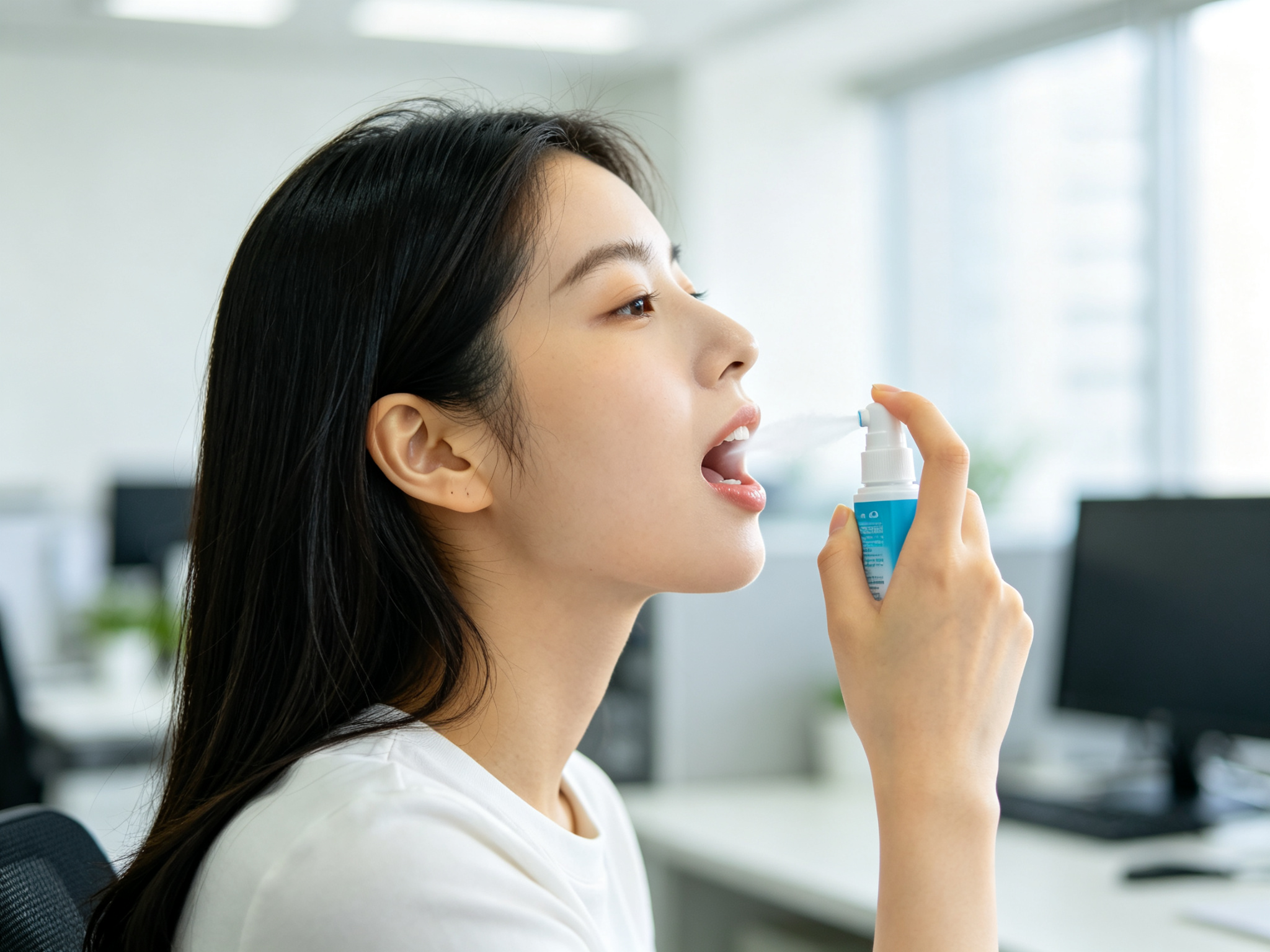Comment utiliser correctement le spray buccal ?