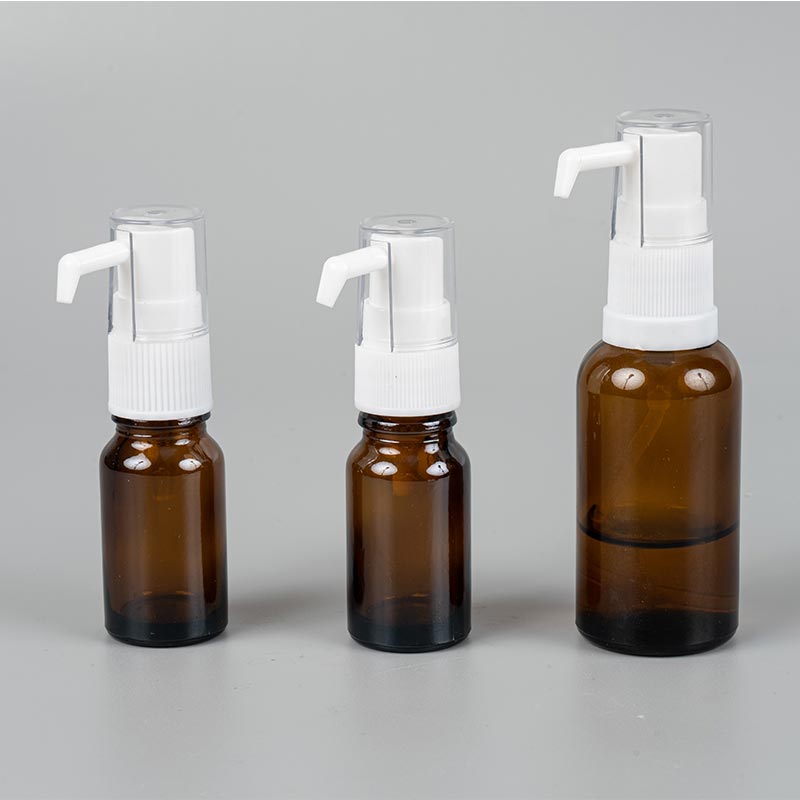 Bouteille en verre d'huile